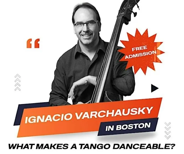 Production art for Tango Lecture - Ignacio Varchausky