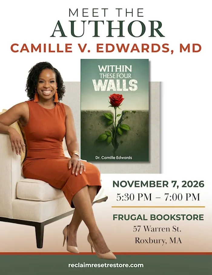 Production art for Meet the Author: Dr. Camille V. Edwards, Within These Four Walls