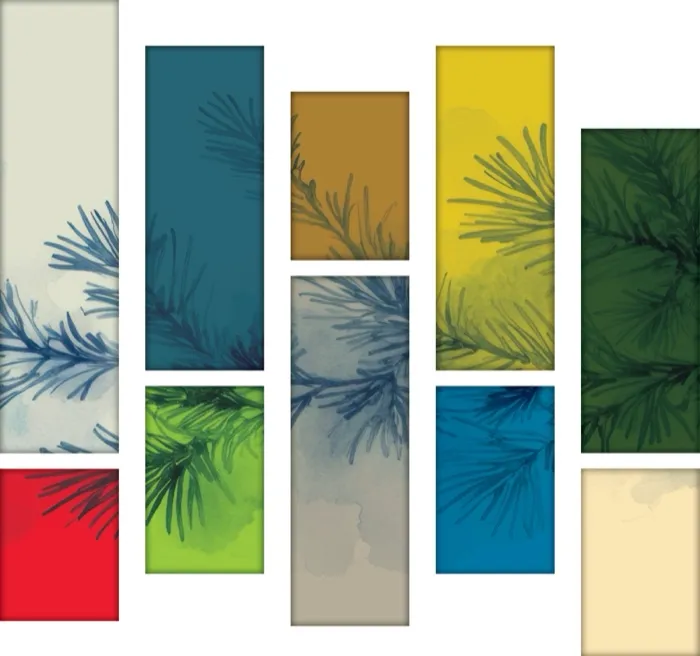 Production art for 2026 Holiday Pops