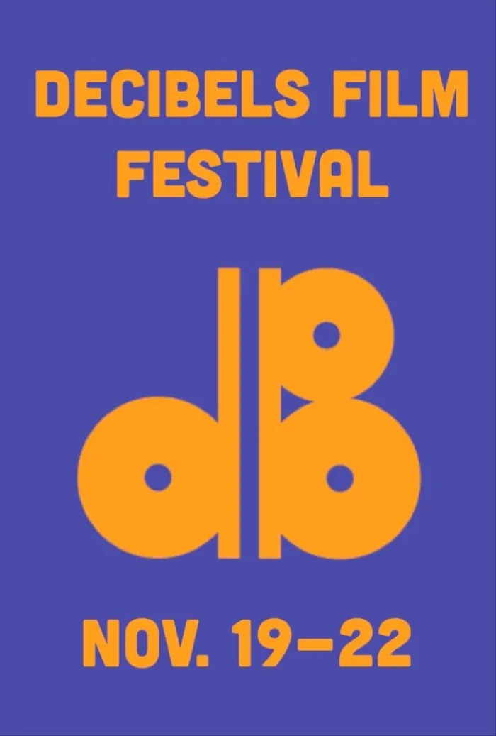 Production art for Decibels Film Festival