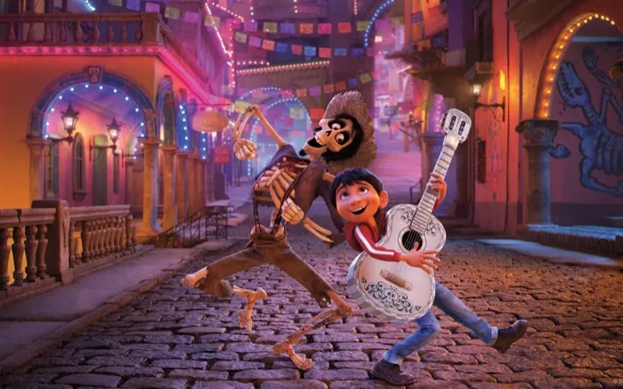Production art for Disney and Pixar's Coco in Concert Live to Film