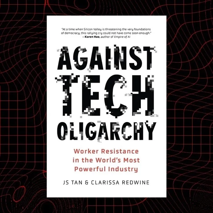Production art for Book Launch: Against Tech Oligarchy