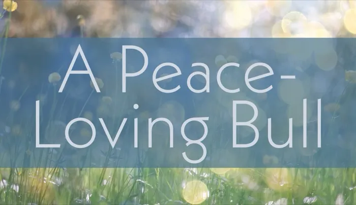 Production art for A Peace-Loving Bull