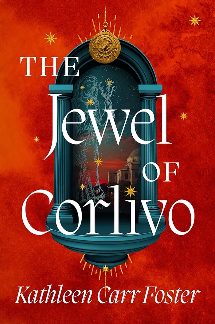 Production art for Author Signing with Kathleen Carr Foster - THE JEWEL OF CORLIVO