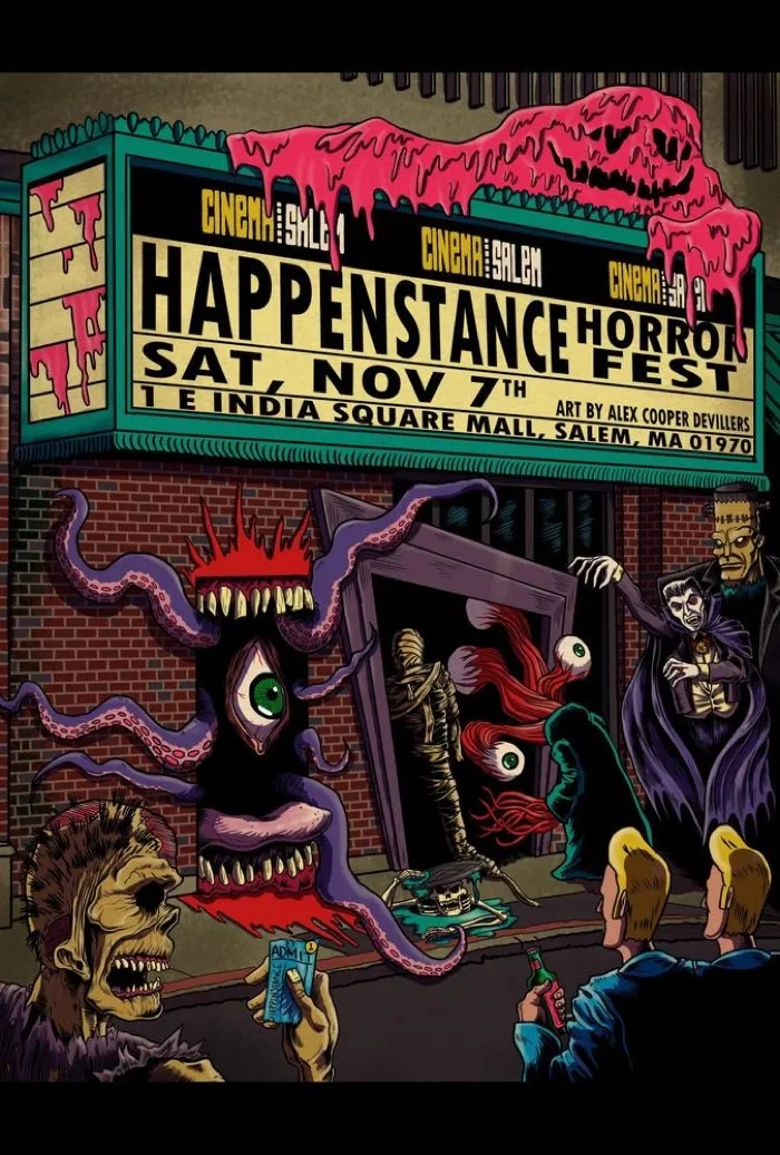 Production art for Happenstance Horror Fest '26