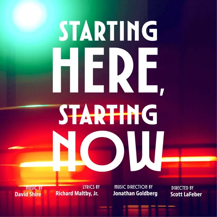 Production art for Starting Here, Starting Now