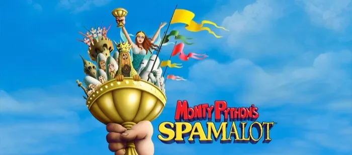 Production art for Monty Python's Spamalot