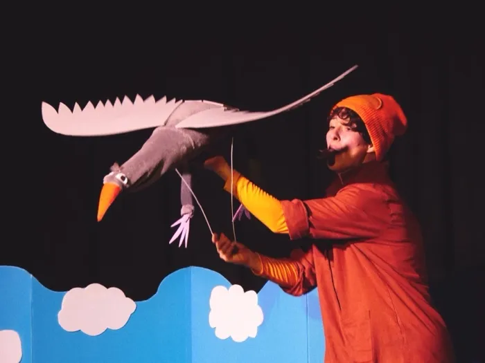 Production art for NEST: A Multilingual Story for Ages 1 – 6 by Happy Theater