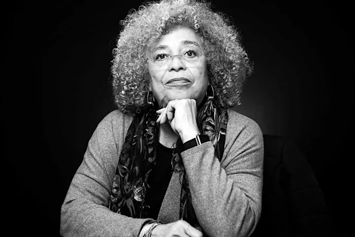 Production art for Leaders Serving Leaders: A Moderated Conversation and Q&A with Dr. Angela Davis
