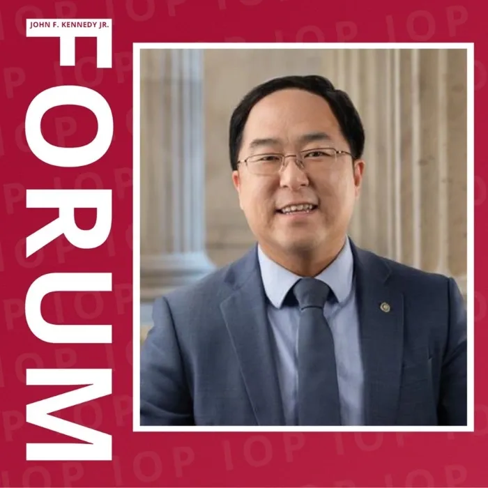 Production art for Global Competitiveness and the Path Forward with Senator Andy Kim