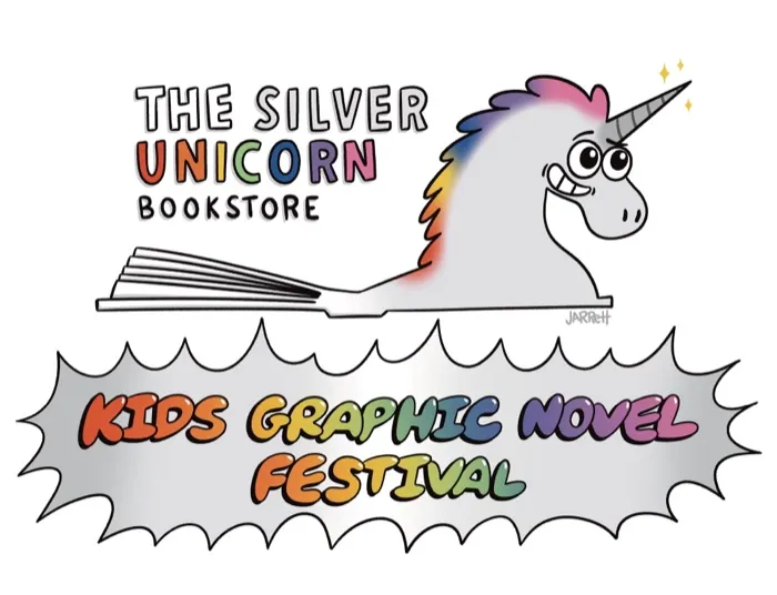 Production art for Fifth Annual Kids Graphic Novel Festival