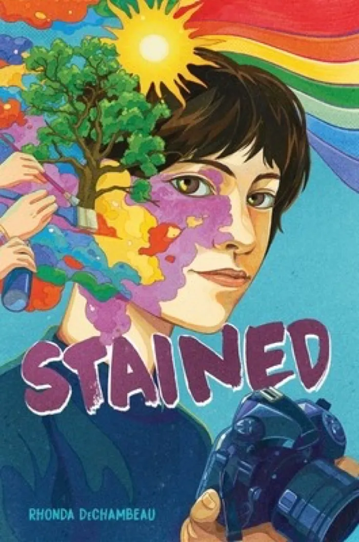 Production art for Rhonda DeChambeau and Elaine Dimopoulos discuss Stained