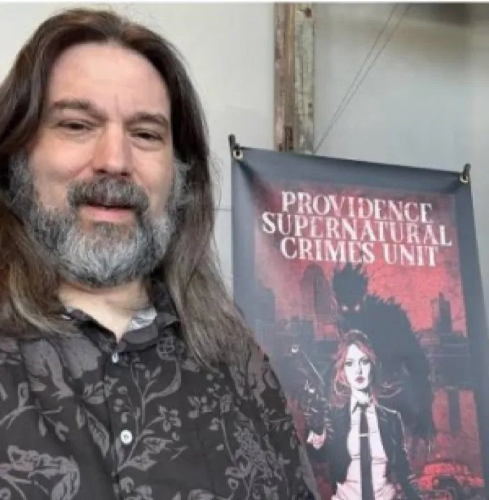 Production art for Chad Anctil: Providence Supernatural Crimes Unit