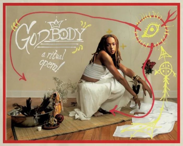 Production art for GODBODY: a ritual opera