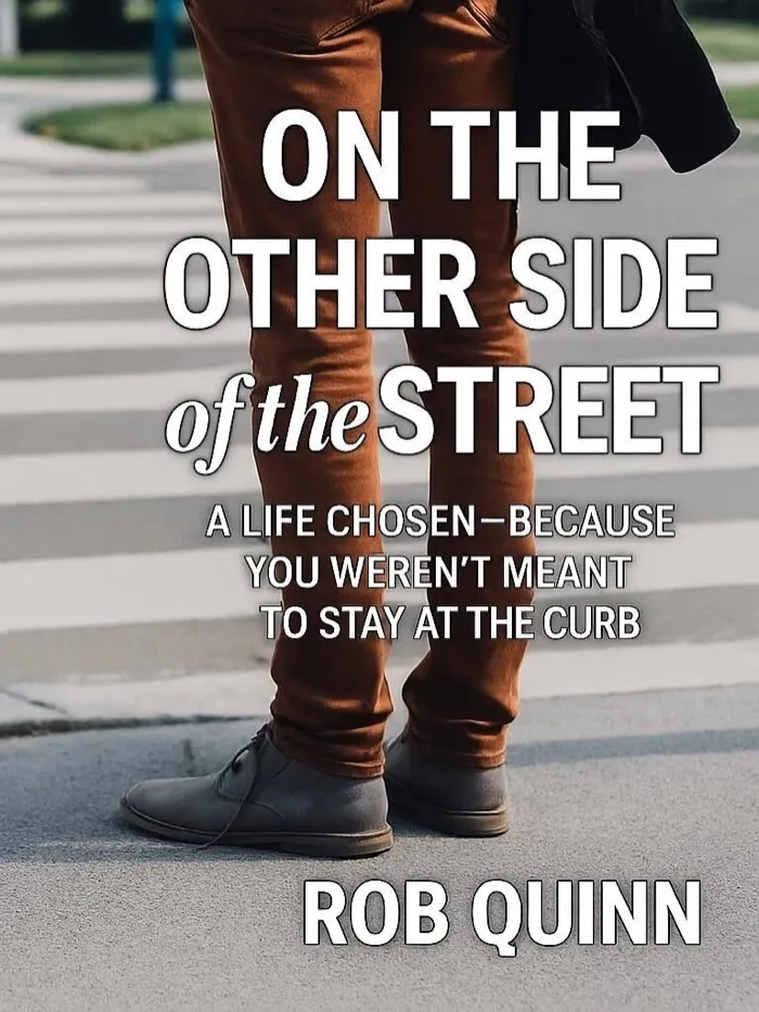 Production art for Author Talk and Reading: Rob Quinn — On the Other Side of the Street