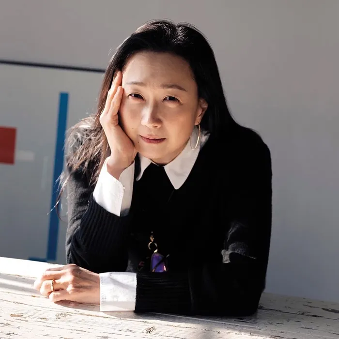 Production art for Min Jin Lee: American Hagwon