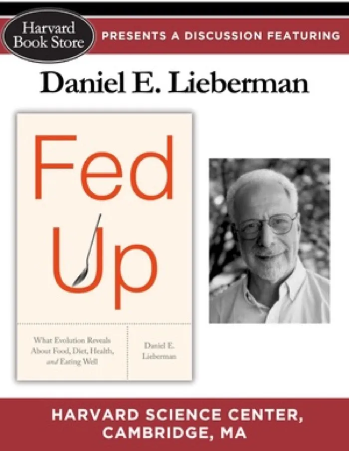 Production art for Daniel E. Lieberman at the Harvard Science Center