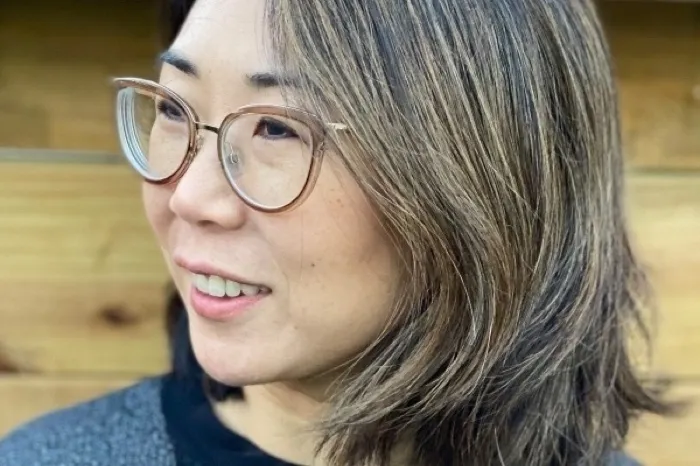 Production art for Voices in Contemporary Art: Lucy Kim