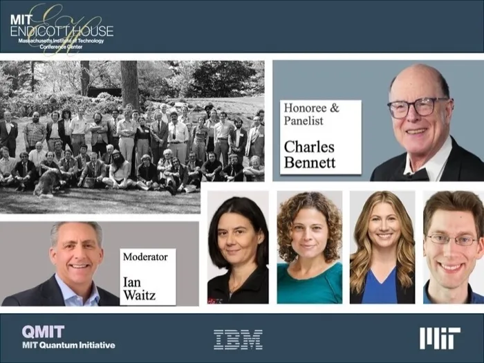 Production art for Quantum Connections Dinner: The Past, Present and Future of Quantum