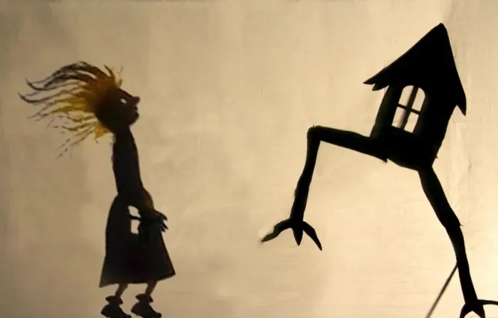 Production art for Lisa the Wise: A Baba Yaga Story by Sarah Nolen