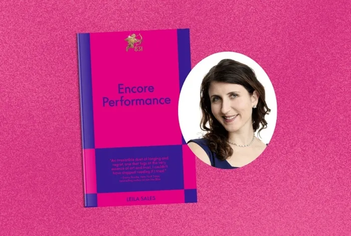 Production art for Encore Performance with Leila Sales