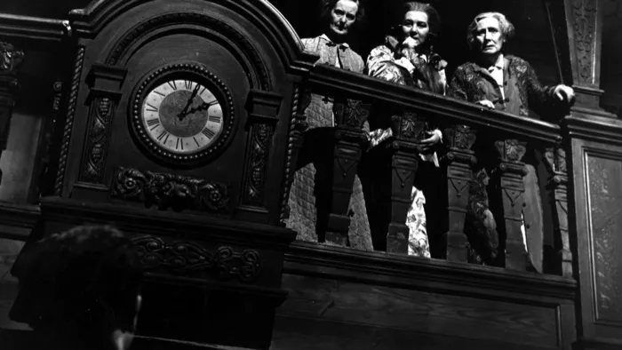 Production art for The Three Weird Sisters