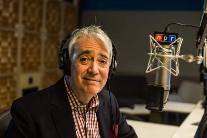 Production art for WBUR Member Night: An Evening with Scott Simon