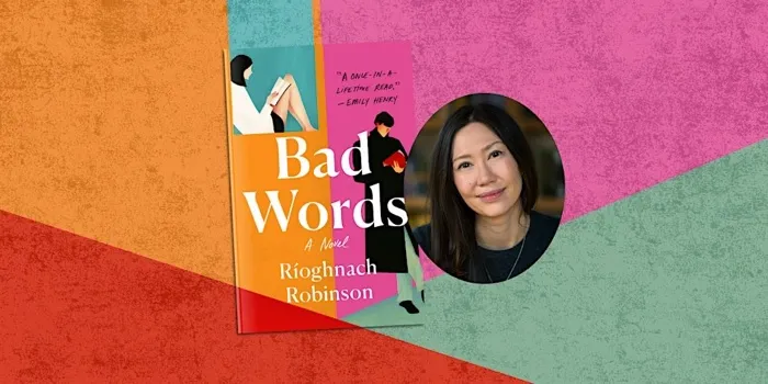 Production art for Bad Words Book Bash with Ríoghnach Robinson