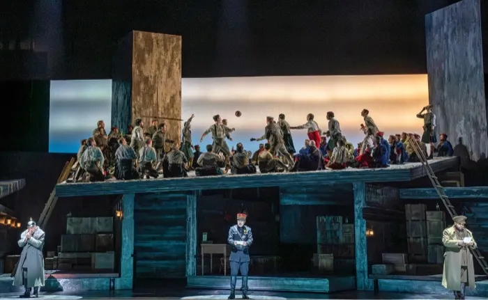 Production art for Silent Night (Met Opera Live in HD)