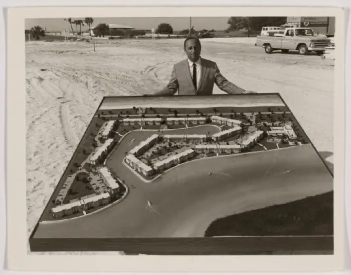 Production art for Gallery Talk: Redlining and the Visual Culture of Suburbia