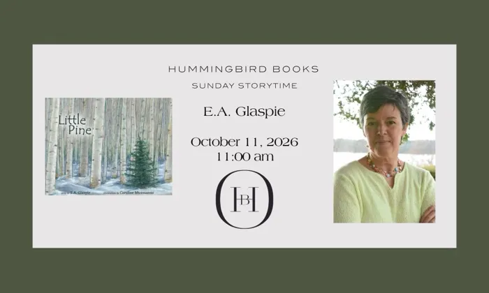 Production art for Sunday Storytime with E.A. Glaspie