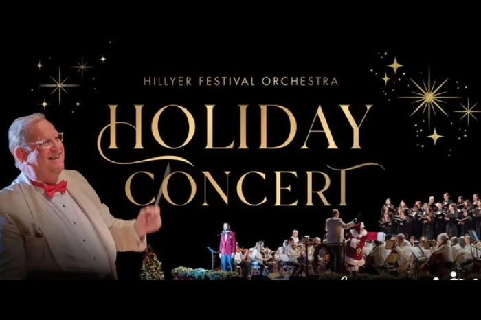 Production art for Beverly's Inaugural Holiday Pops Concert