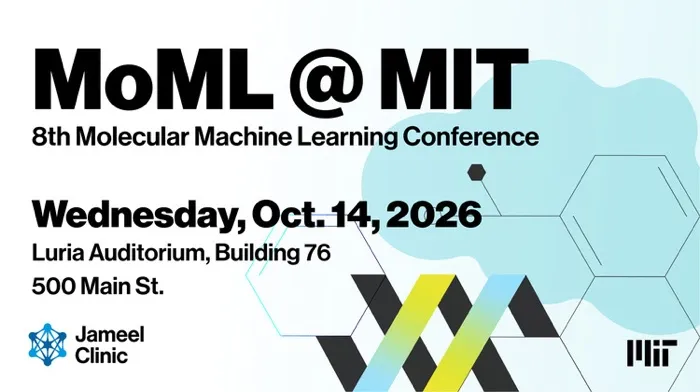 Production art for Molecular Machine Learning Conference