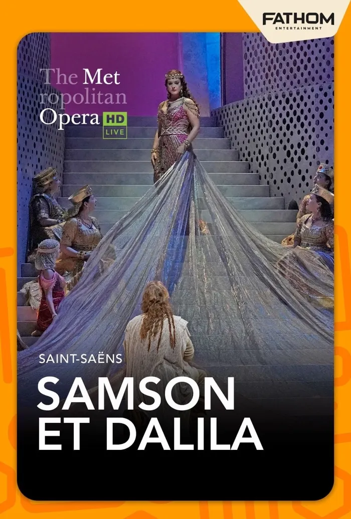 Production art for The Met: Samson et Dalila