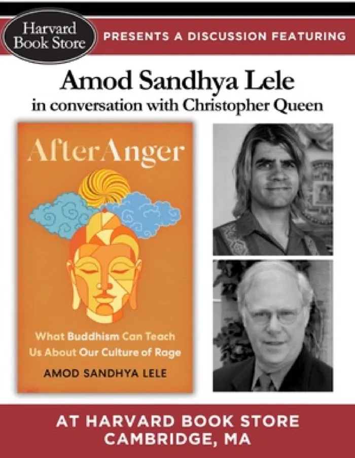 Production art for Amod Sandhya Lele at Harvard Book Store