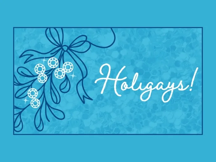 Production art for Boston Gay Men's Chorus: Holigays!