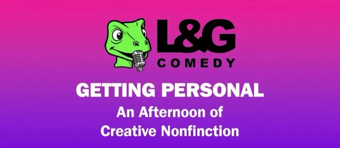 Production art for Getting Personal: A Night of Creative Nonfiction