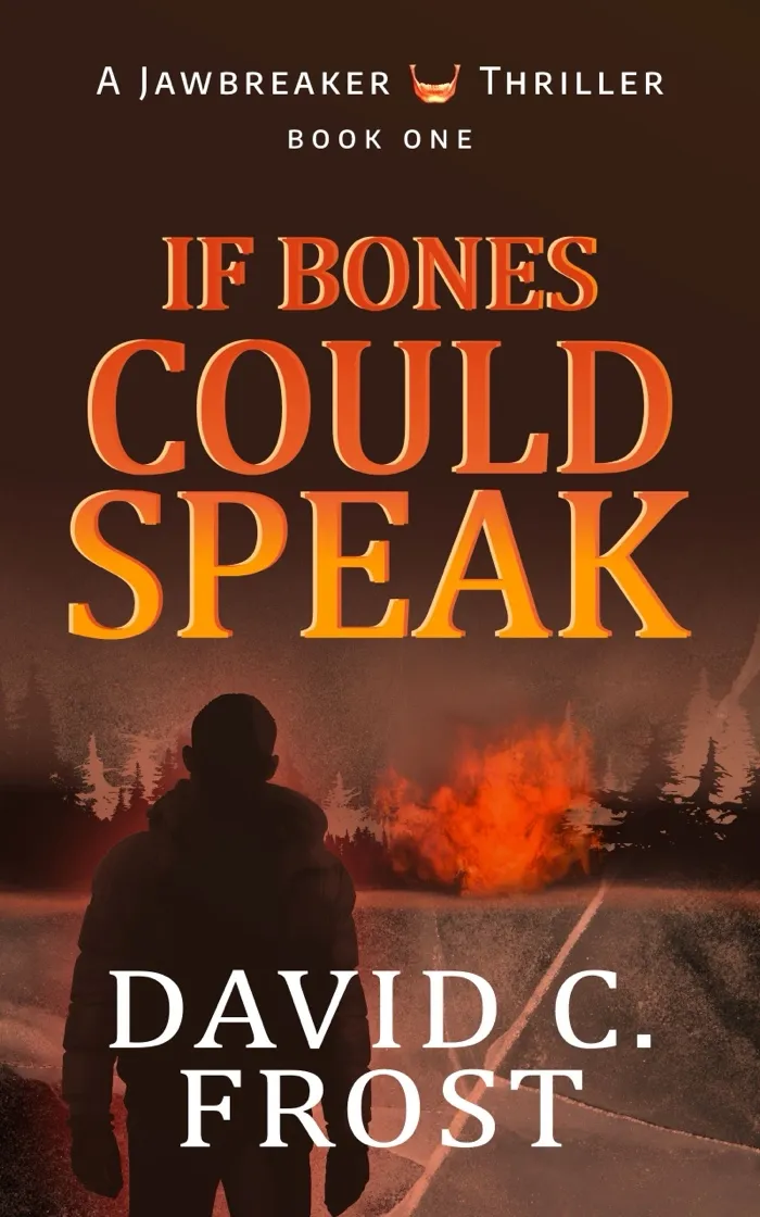Production art for David C. Frost: If Bones Could Speak