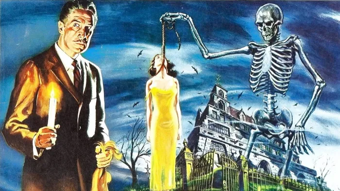 Production art for House on Haunted Hill
