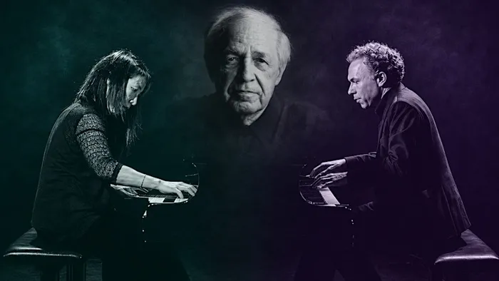 Production art for Boulez at 100