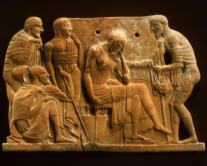Production art for Odysseus Returns: Reflections on Christopher Nolan's The Odyssey