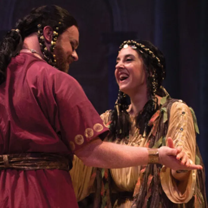 Production art for Les Arts Florissants: The Magic of Monteverdi