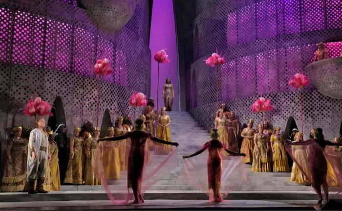 Production art for Samson et Dalila (Met Opera Live in HD)