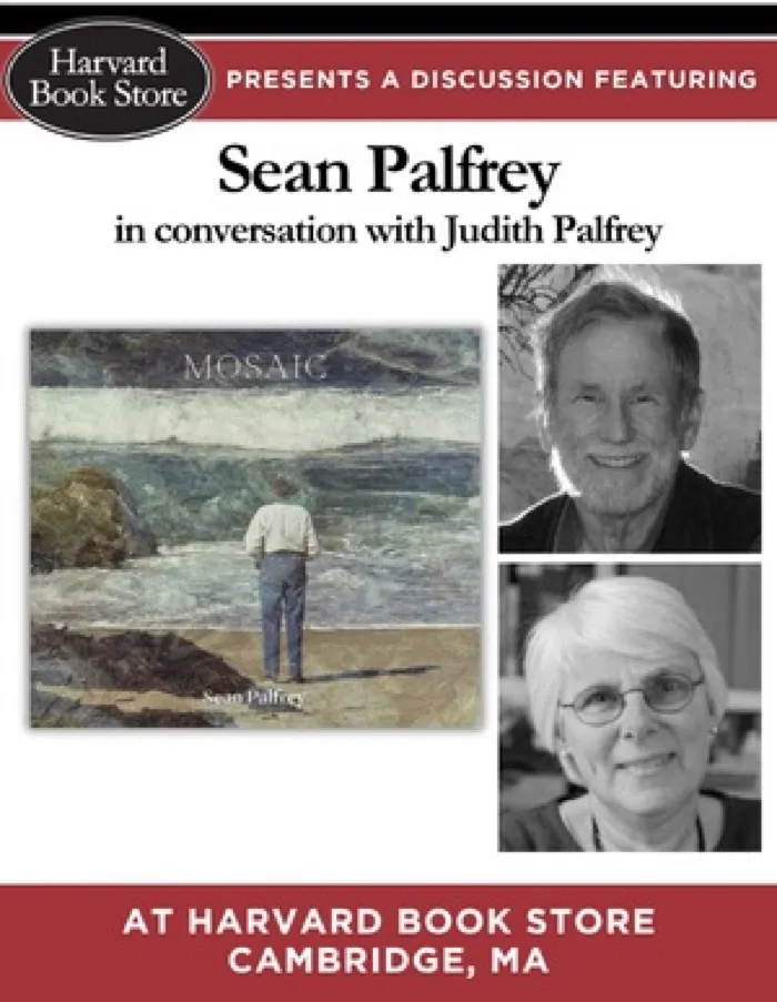 Production art for Sean Palfrey at Harvard Book Store