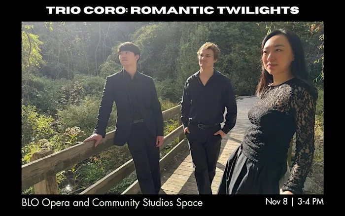 Production art for Harbor Harmonies: Trio Coro — "Romantic Twilights"