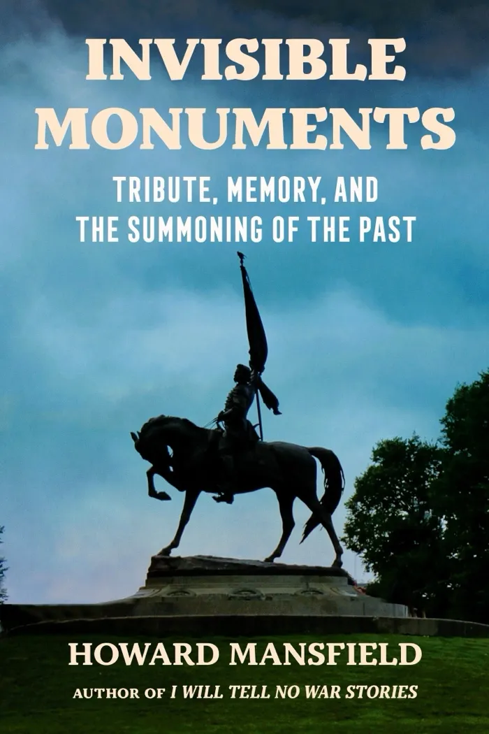 Production art for Howard Mansfield, author of Invisible Monuments