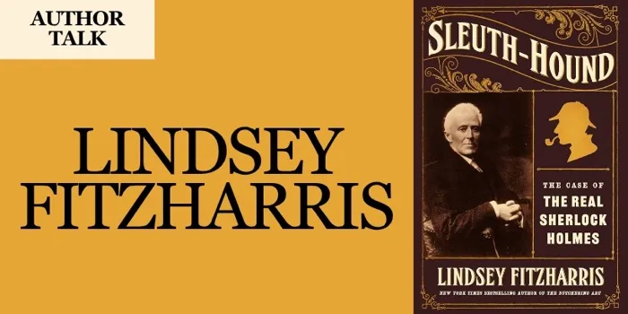 Production art for Lindsey Fitzharris: Sleuth-Hound — The Case of the Real Sherlock Holmes