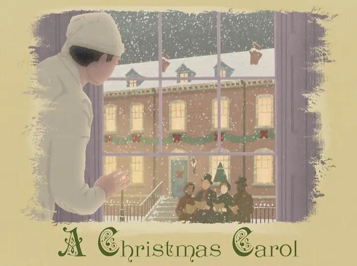 Production art for A Christmas Carol