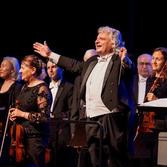 Production art for Vivaldi's The Four Seasons • Plymouth Philharmonic