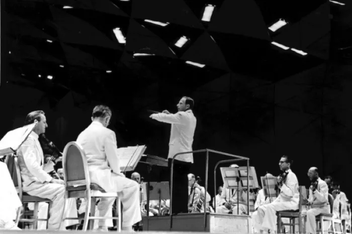 Production art for A Tribute to Irving Fine